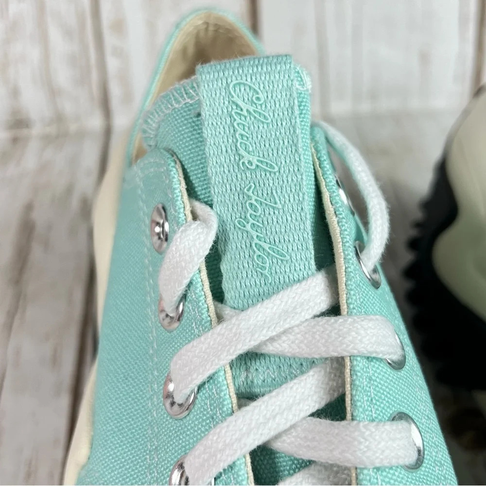 New Converse Run Star Motion Low Platform Water Droplets Green Sneakers - Picture 6 of 12